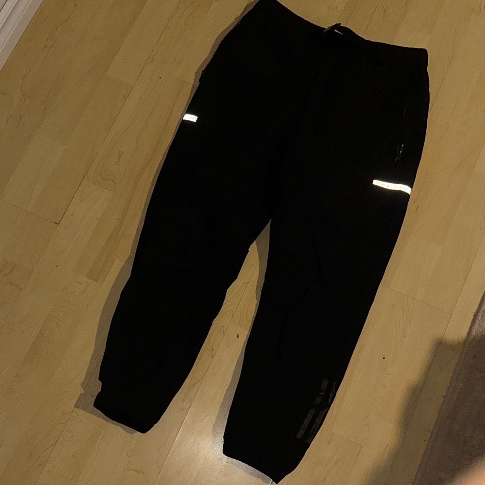adidas reflective Men's Black Jogger Pants